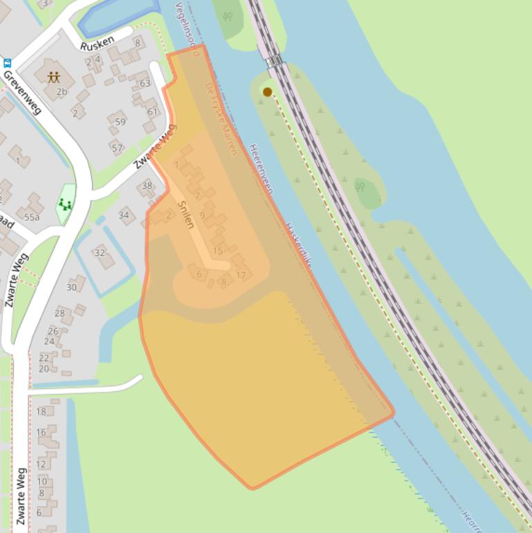 Kaart van postcodegebied 8467SZ.