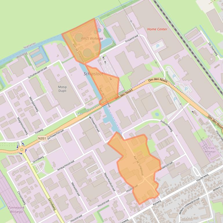 Kaart van postcodegebied 8471AC.