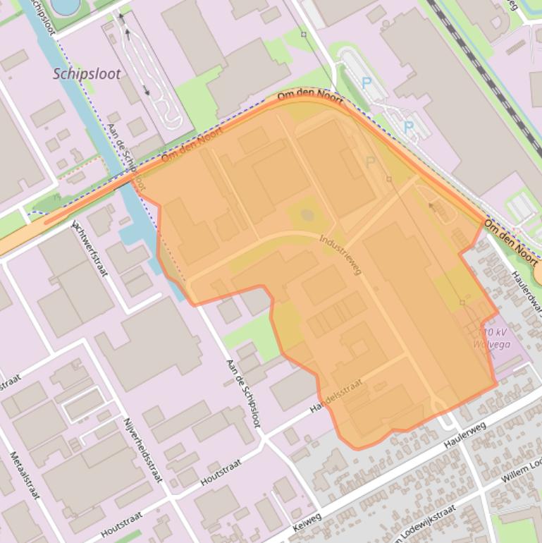 Kaart van postcodegebied 8471AD.