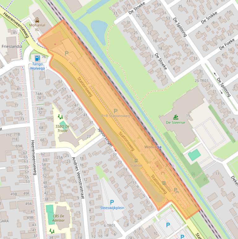 Kaart van postcodegebied 8471AR.