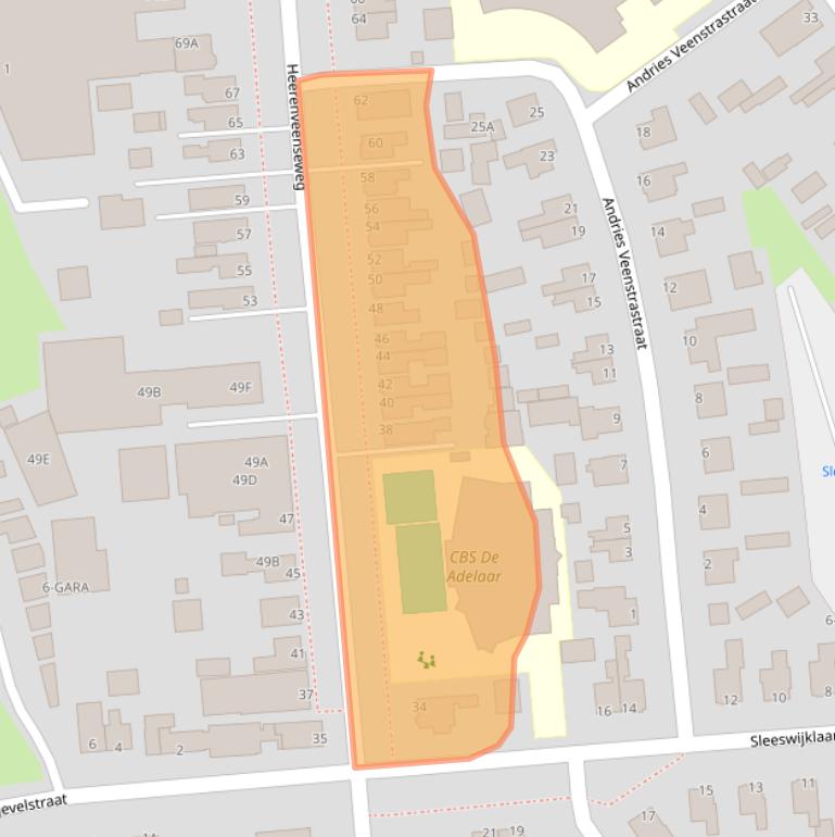 Kaart van postcodegebied 8471BG.