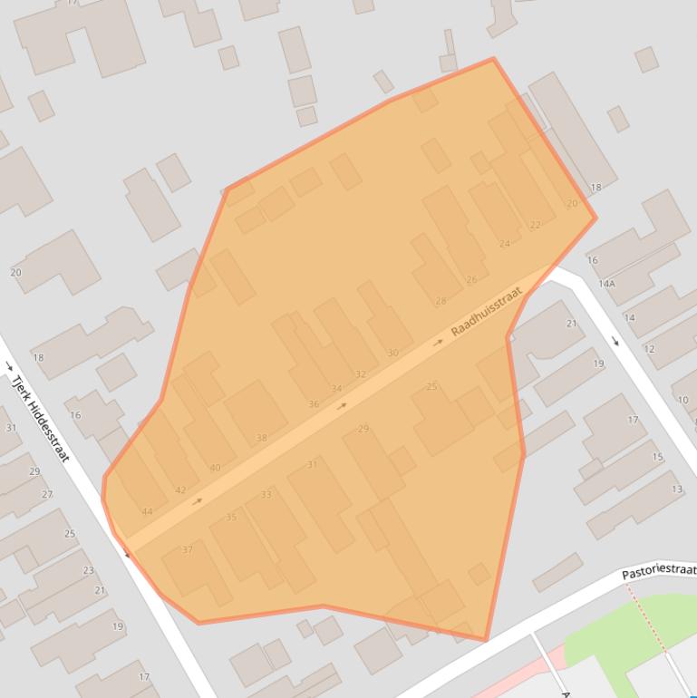 Kaart van postcodegebied 8471BV.