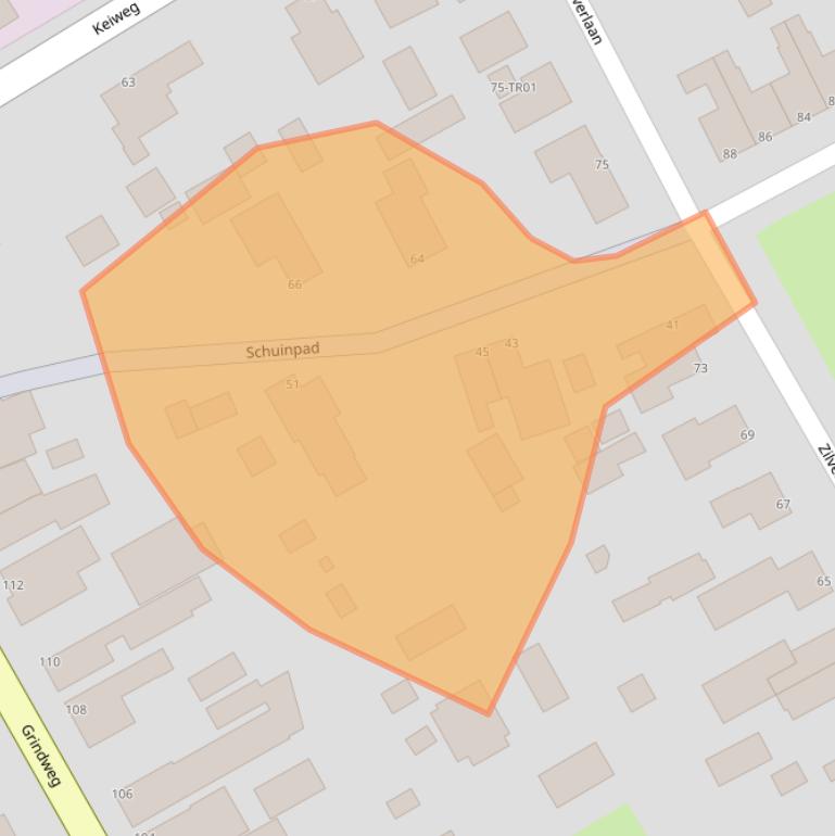 Kaart van postcodegebied 8471DA.