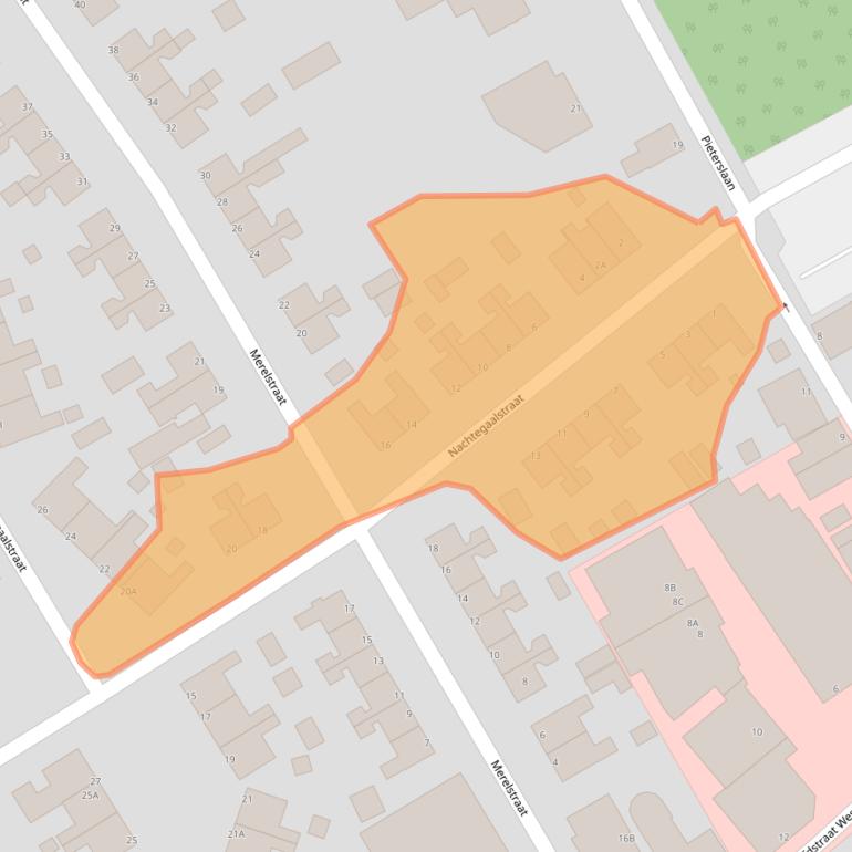 Kaart van postcodegebied 8471DT.