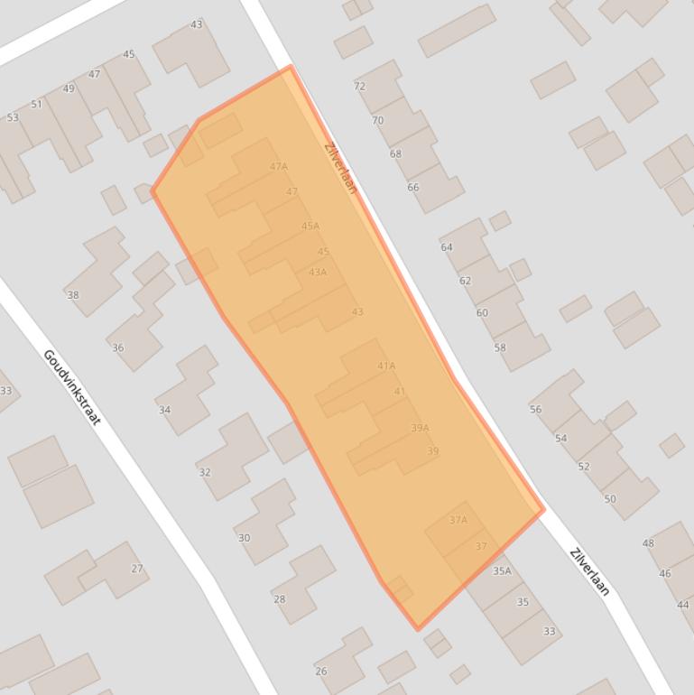 Kaart van postcodegebied 8471DZ.