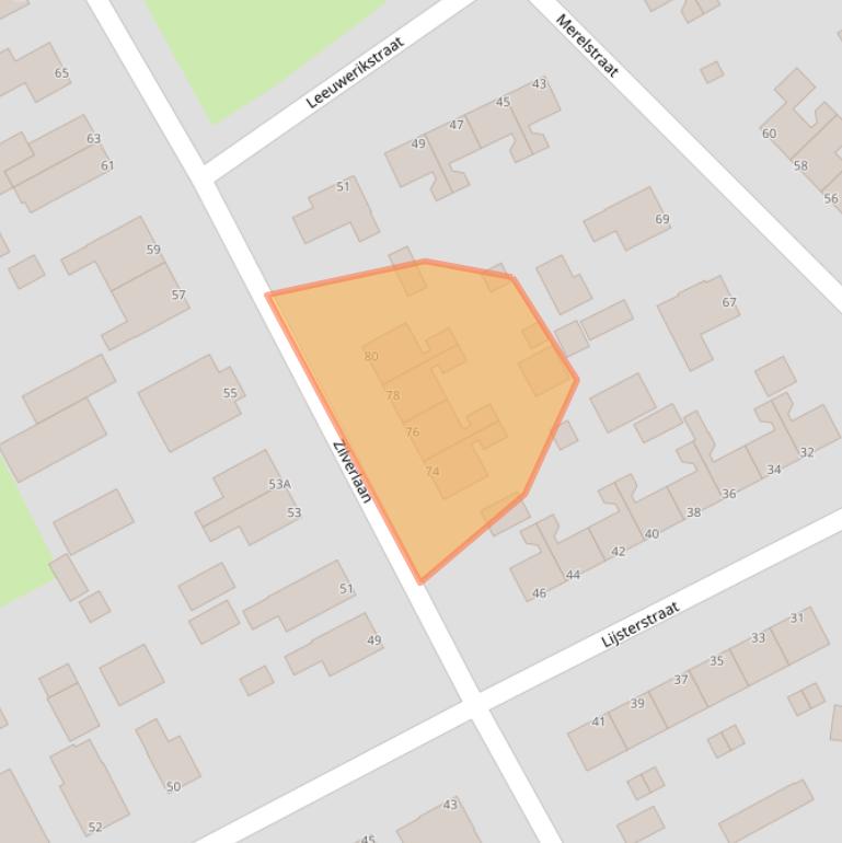 Kaart van postcodegebied 8471EC.