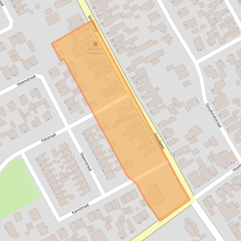 Kaart van postcodegebied 8471EG.