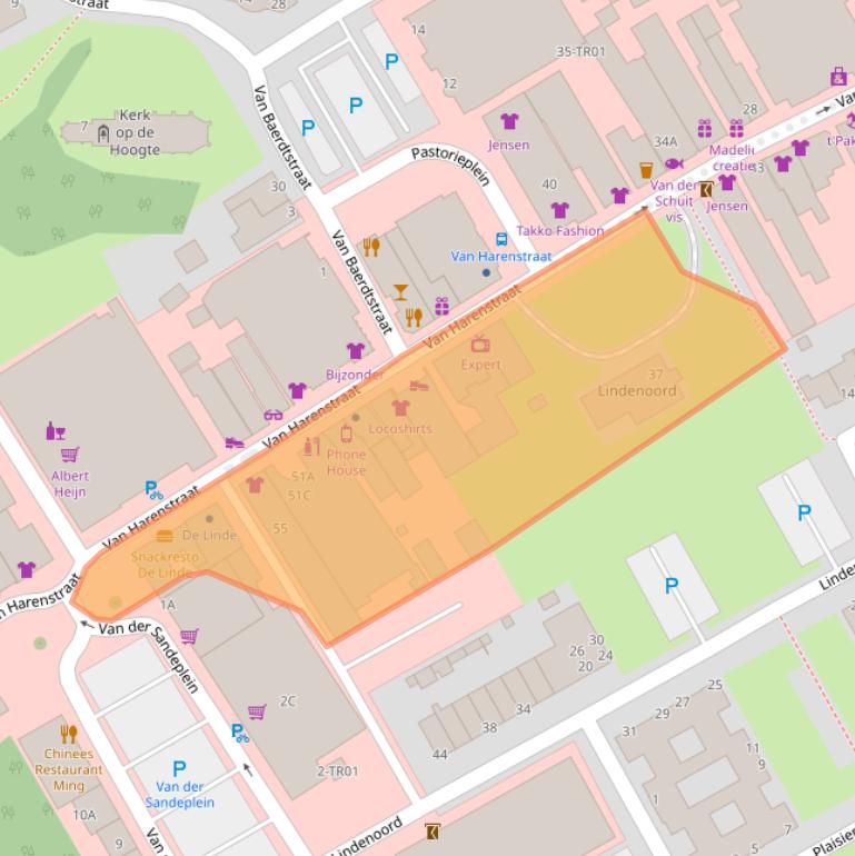Kaart van postcodegebied 8471JC.