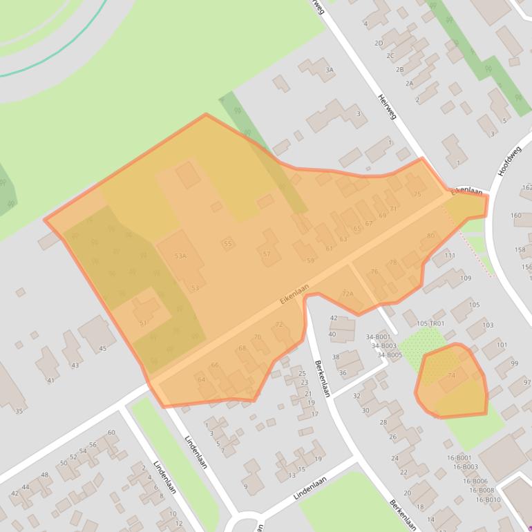Kaart van postcodegebied 8471KE.