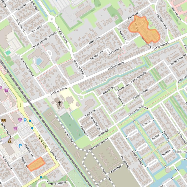 Kaart van postcodegebied 8471KJ.
