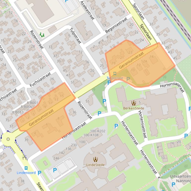 Kaart van postcodegebied 8471KT.