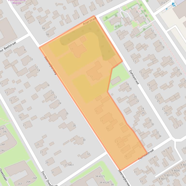 Kaart van postcodegebied 8471KW.
