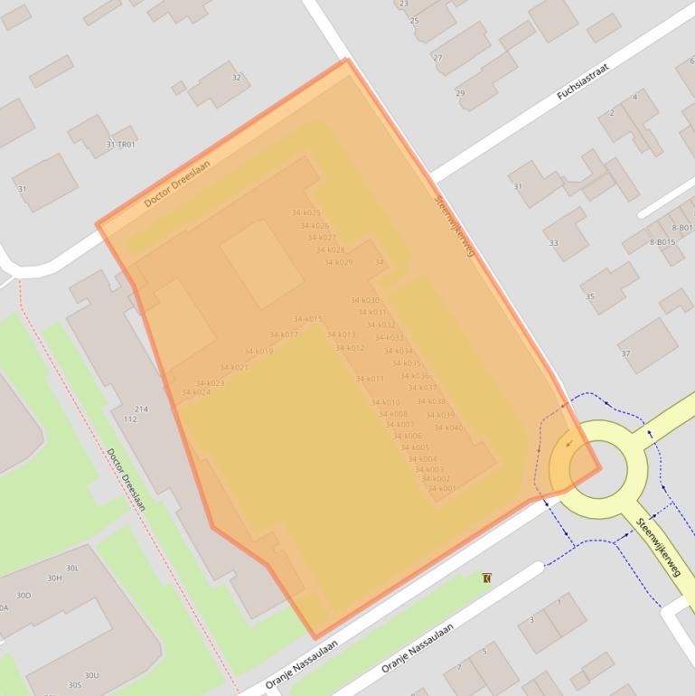 Kaart van postcodegebied 8471LB.