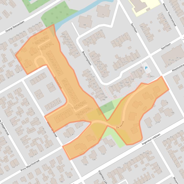 Kaart van postcodegebied 8471PR.