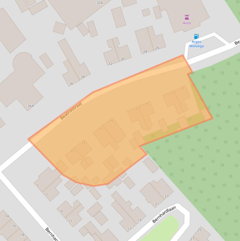 Kaart van postcodegebied 8471RH.