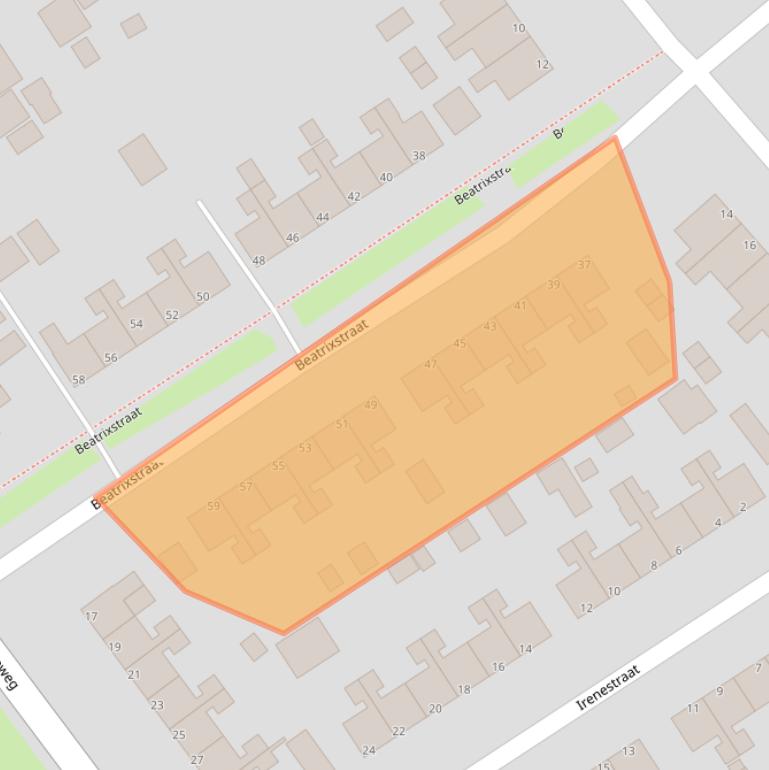 Kaart van postcodegebied 8471RJ.