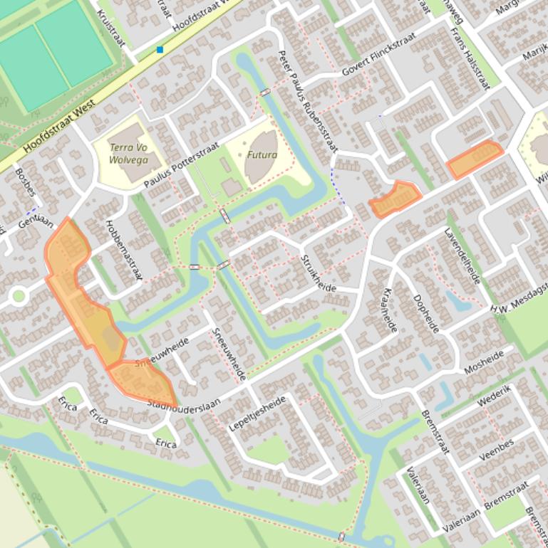 Kaart van postcodegebied 8471TN.