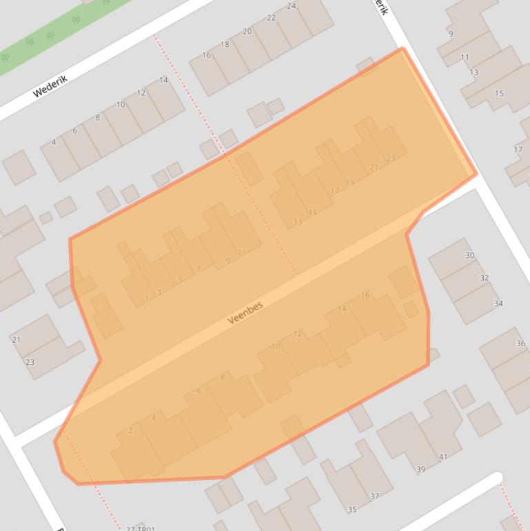 Kaart van postcodegebied 8471VH.