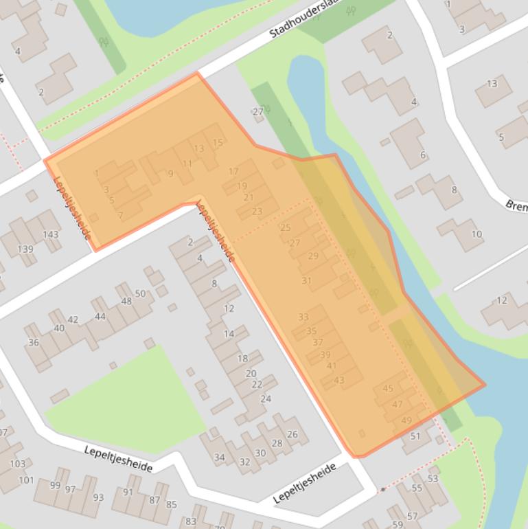 Kaart van postcodegebied 8471WB.