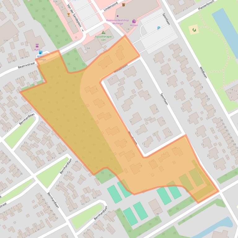 Kaart van postcodegebied 8471XX.