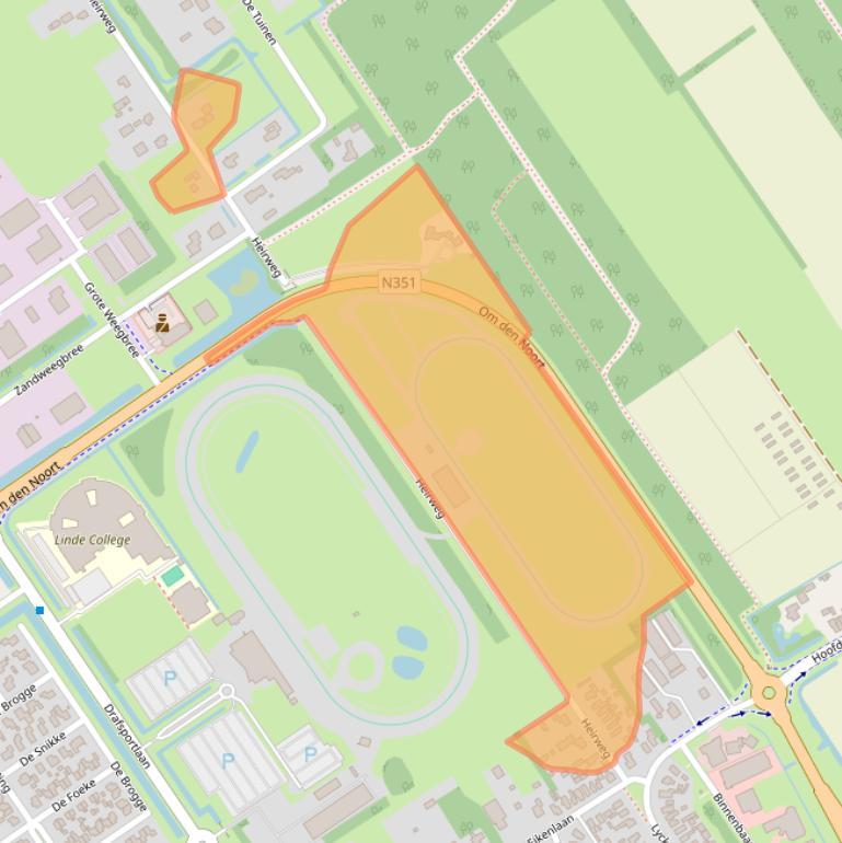 Kaart van postcodegebied 8471ZD.