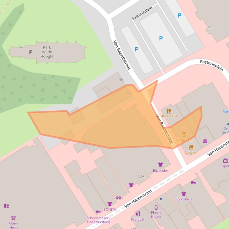 Kaart van postcodegebied 8471ZS.