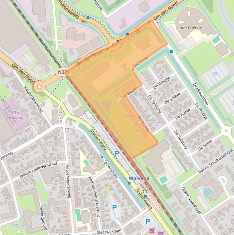 Kaart van postcodegebied 8472AW.