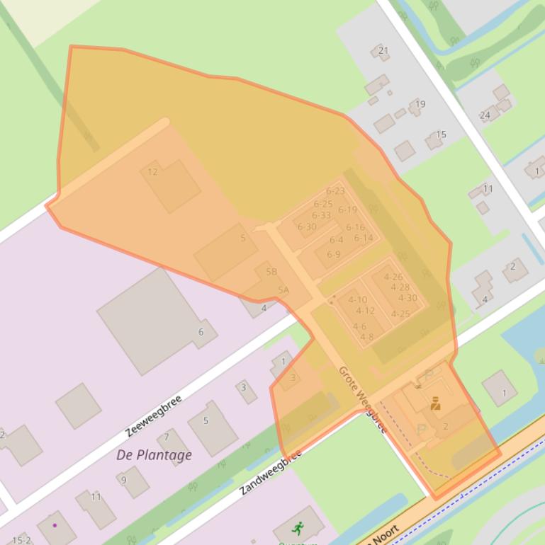 Kaart van postcodegebied 8472BB.