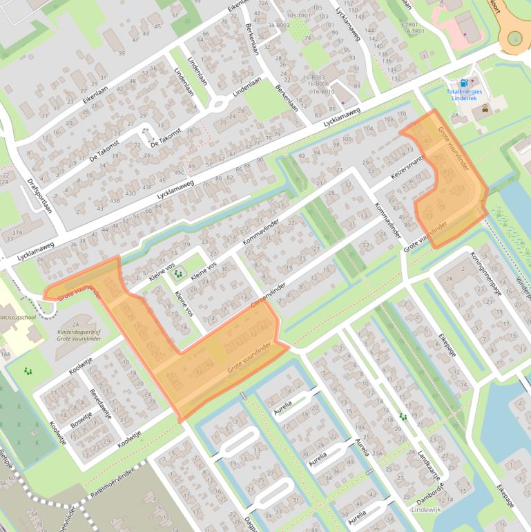 Kaart van postcodegebied 8472CB.