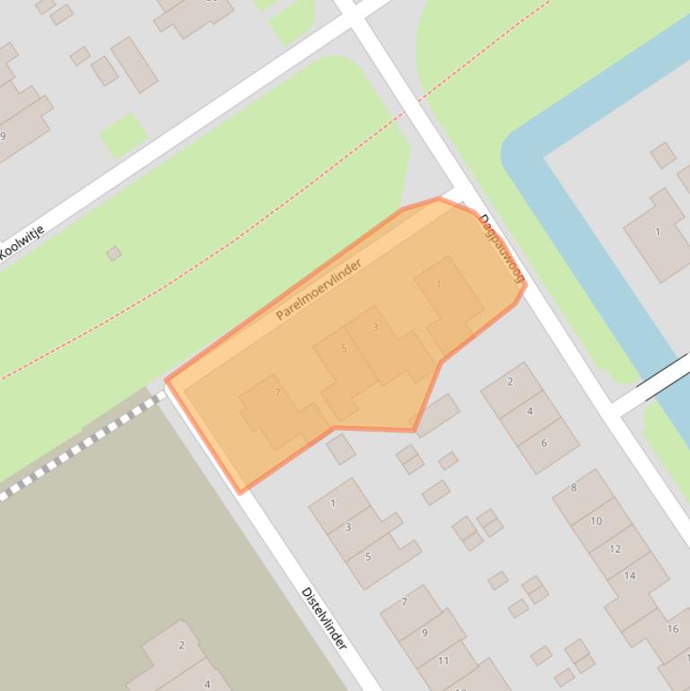 Kaart van postcodegebied 8472CM.