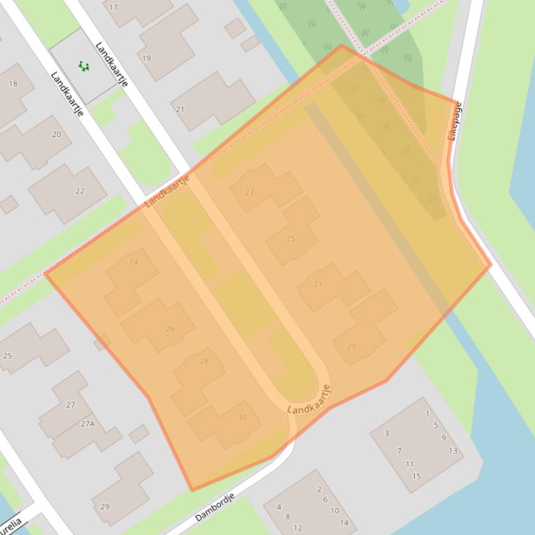 Kaart van postcodegebied 8472DB.