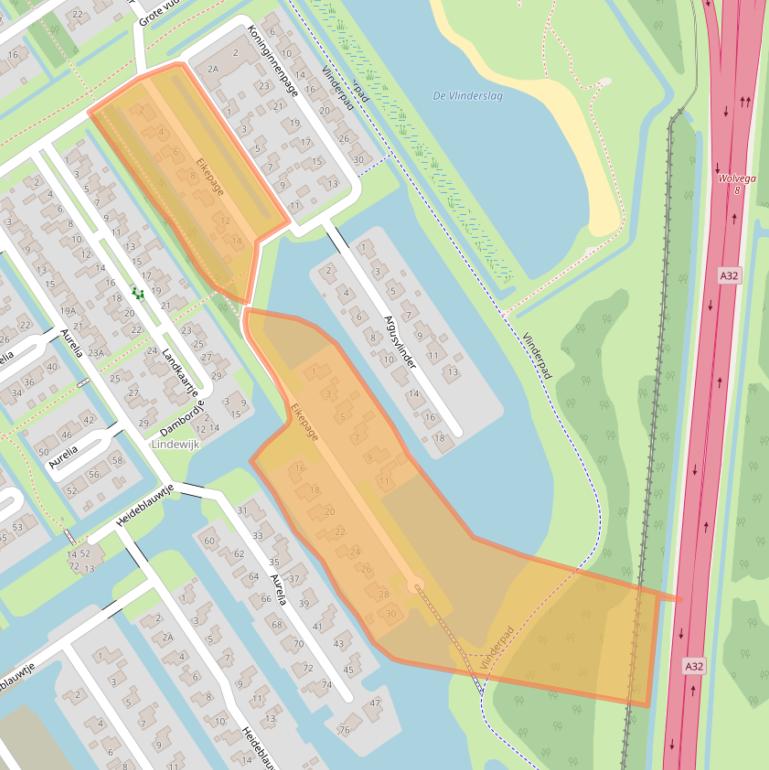 Kaart van postcodegebied 8472DC.