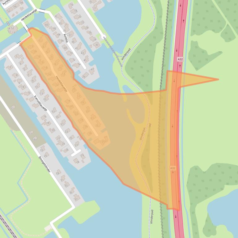 Kaart van postcodegebied 8472DM.