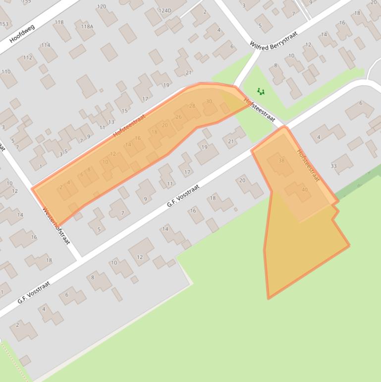 Kaart van postcodegebied 8474BC.