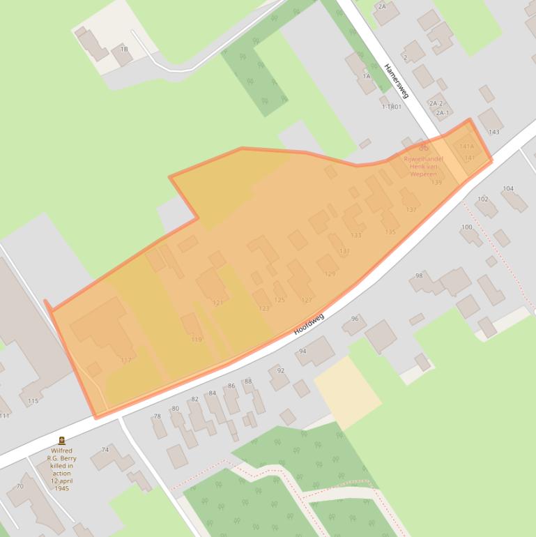 Kaart van postcodegebied 8474CC.