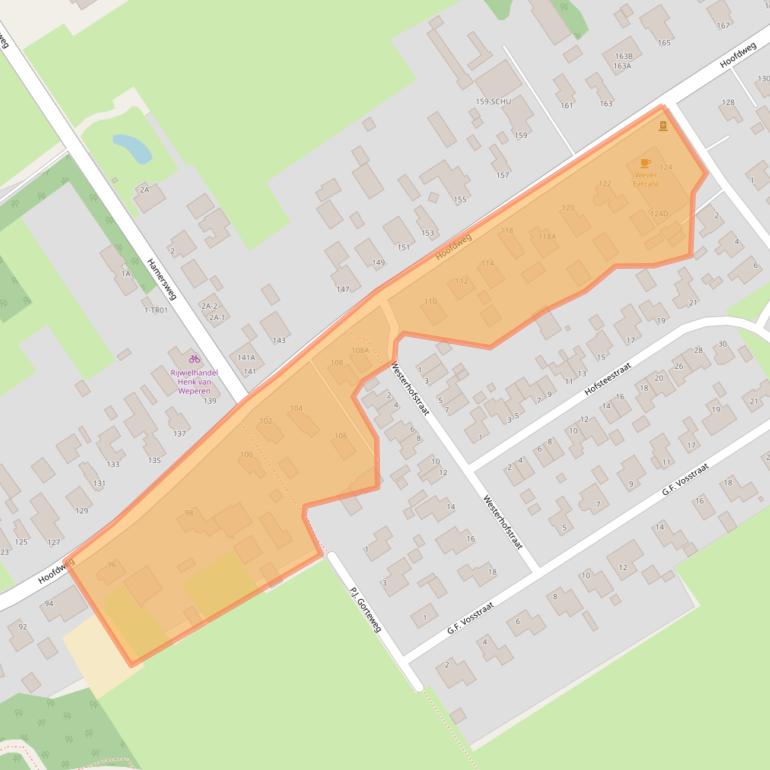 Kaart van postcodegebied 8474CJ.