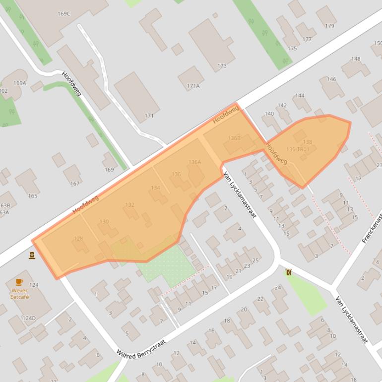 Kaart van postcodegebied 8474CK.