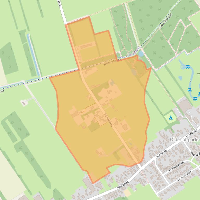 Kaart van postcodegebied 8474CN.