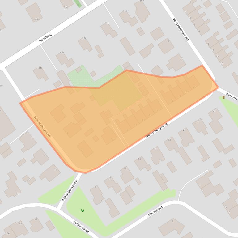 Kaart van postcodegebied 8474CS.