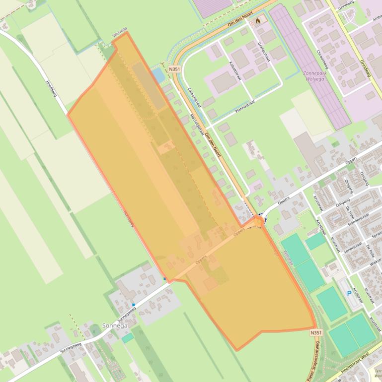 Kaart van postcodegebied 8478HA.