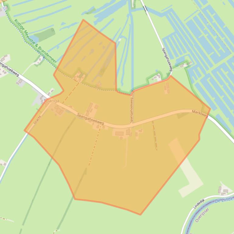 Kaart van postcodegebied 8482KL.