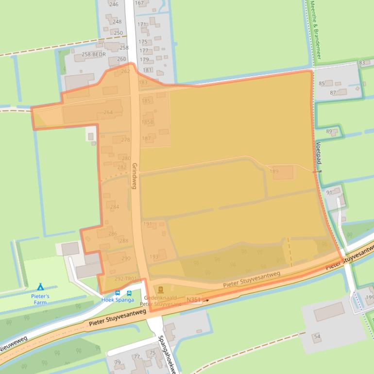 Kaart van postcodegebied 8483JP.