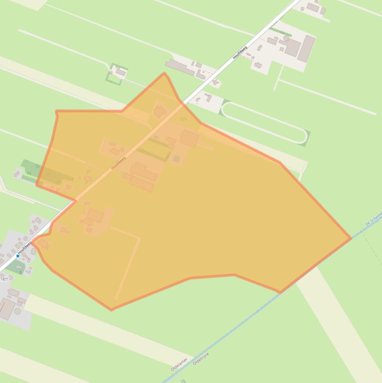 Kaart van postcodegebied 8486GC.