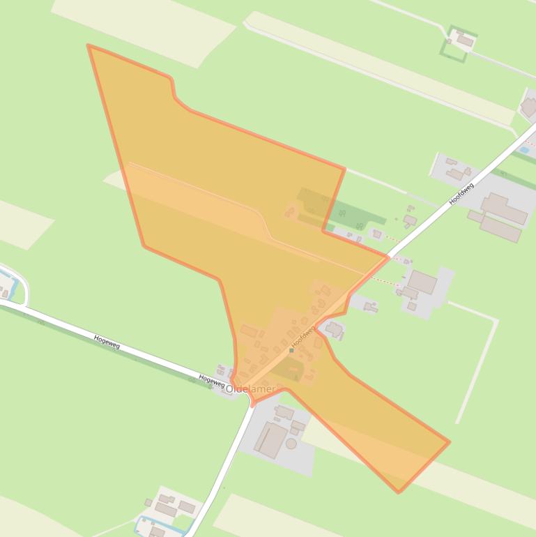 Kaart van postcodegebied 8486GD.