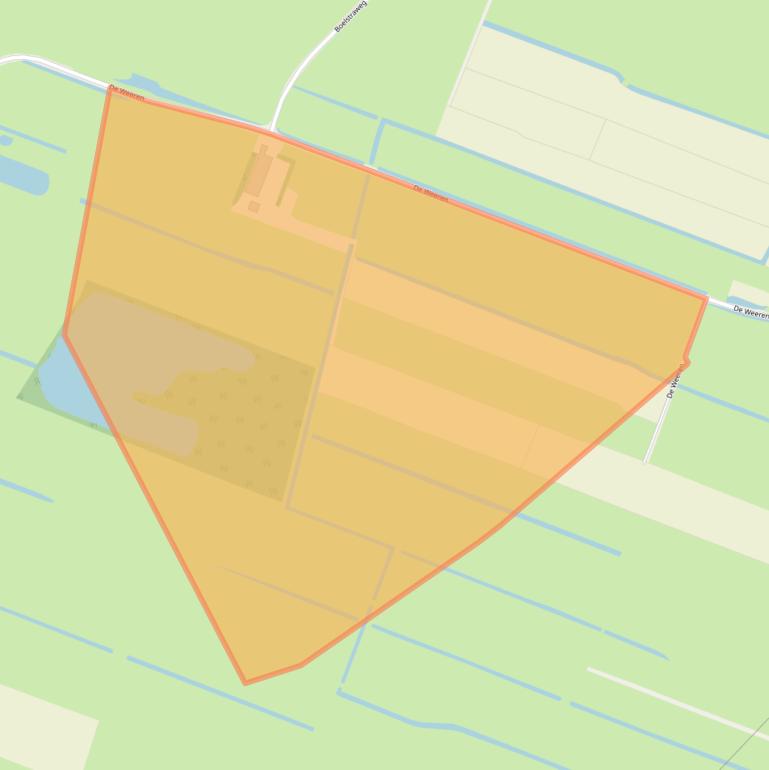 Kaart van postcodegebied 8486KS.