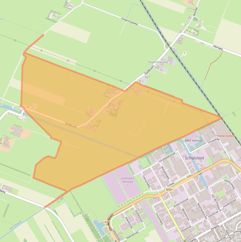 Kaart van postcodegebied 8487GJ.