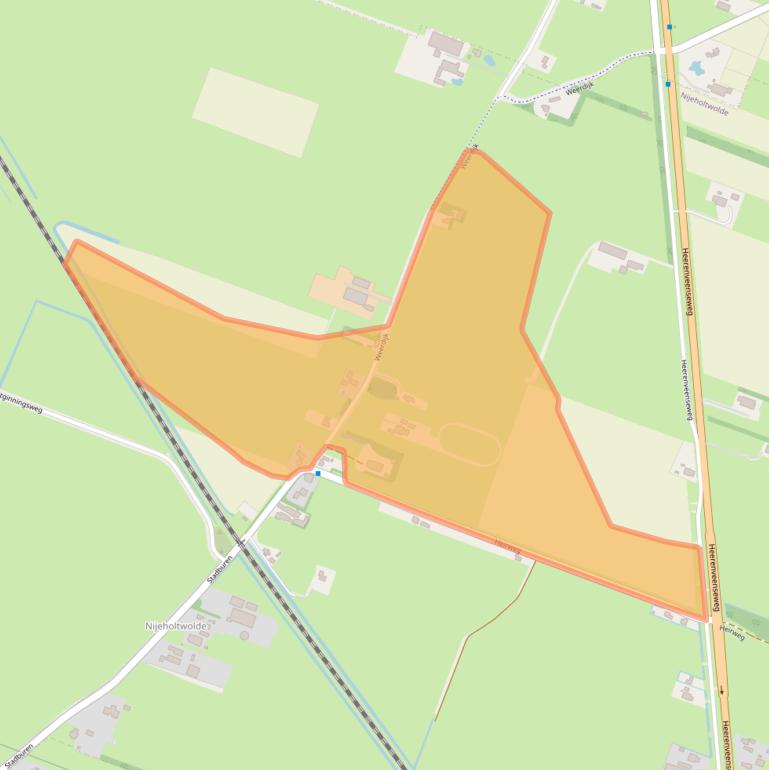 Kaart van postcodegebied 8488GN.