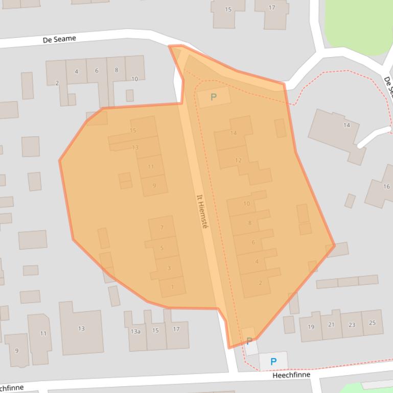 Kaart van postcodegebied 8491AC.