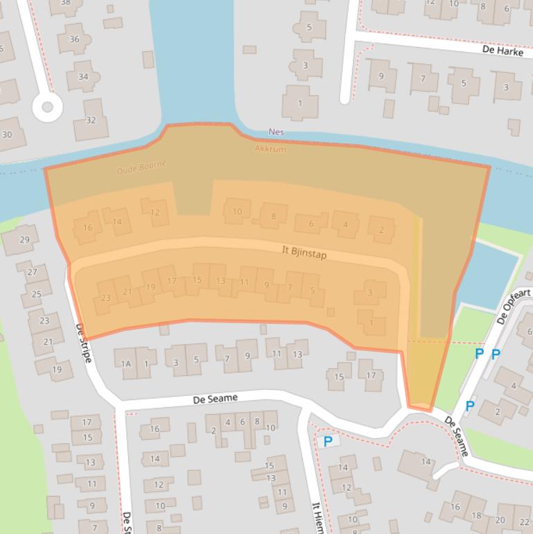 Kaart van postcodegebied 8491AX.