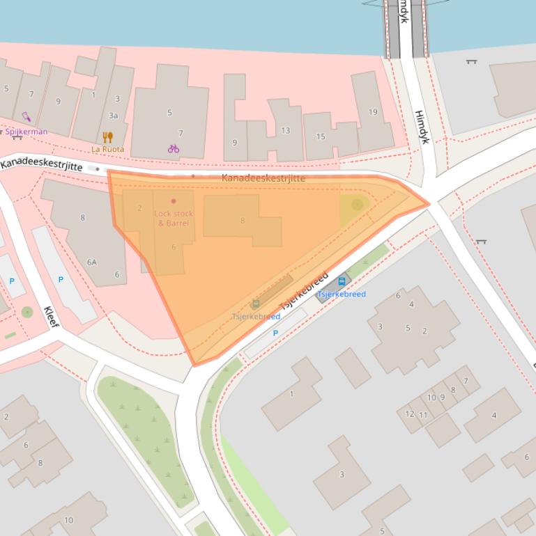 Kaart van postcodegebied 8491BD.